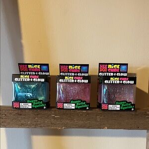 Nice Cube Glitter & Glow complete NEE DOH set